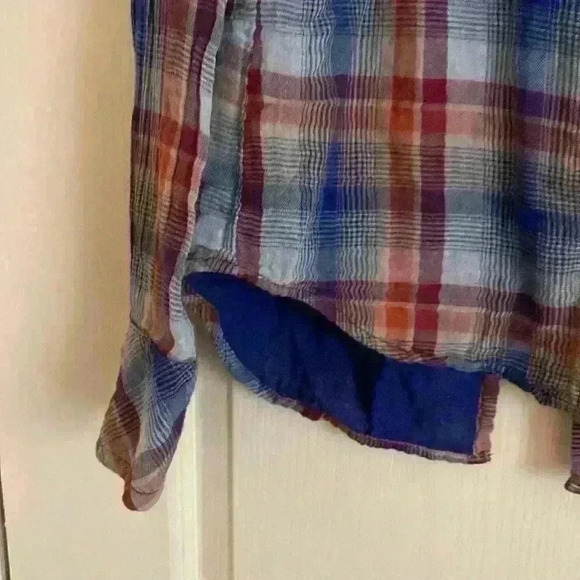 Cloth & Stone Plaid Button Up - Picture 3 of 5